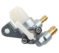 MUEOSI Solenoide di arresto valvola interruttore serbatoio carburante Petcock adatto, for Briggs e Stratton, 716111, argento Valvola carburante per moto