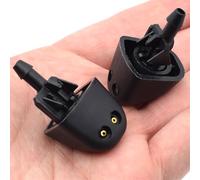 MUEOSI Tubo flessibile for ugello acqua for tergicristallo anteriore 93160047 7700823915, for Renault, Trafic II X83, for Opel, for Vauxhall, Vivaro Primastar Ugello lavavetri(2pcs Nozzles)
