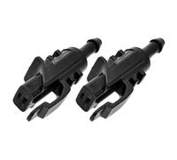 MUEOSI Tubo flessibile for ugello lavavetri for tergicristallo anteriore, for Hyundai, i30, for Elantra, Touring 2007 2008 2009 2010 2011 2012, for Kia, Cadenza K7 Ugello lavavetri(2pcs Nozzles)