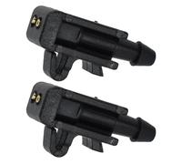 MUEOSI Tubo flessibile for ugello lavavetri for tergicristallo anteriore, for Renault, Megane 2 3 MK2 MK3 2002-2015 Scenic 2 Laguna Fluence 8200082347 Ugello lavavetri(2pcs Nozzles)