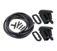 MUEOSI Tubo flessibile for ugello spray for tergicristallo anteriore for auto, for Ford, Focus, 2 3, for Mondeo, Galaxy C-max, for Fiesta, KA Fusion BM5117666AB Ugello lavavetri(Nozzle and 2m Hose)