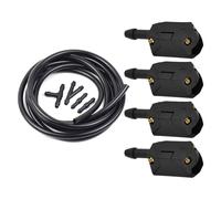 MUEOSI Ugelli for getti d'acqua for tergicristalli a 4 vie for auto, for VOLVO, camion FL FE FM FH FH16 FMX VHD VNL VNM VNR VNX VM Ugello lavavetri(4Pcs Large Nozzles)