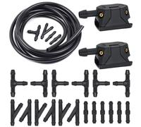 MUEOSI Ugelli for getti d'acqua for tergicristalli for auto, for Mercedes, for Benz, Vito 638 639 W638 W639 W447 Viano V-Class Sprinter Ugello lavavetri(With Regulator)