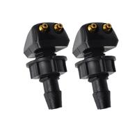 MUEOSI Ugello for tergicristallo for tergicristallo anteriore universale, ugello for spruzzatore, for TOYOTA, for Mazda, for Hyundai, for Vauxhall, for Fiat, for VW, Ugello lavavetri(2pcs Nozzles)