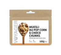 Muesli al pop corn e pezzi di cioccolato