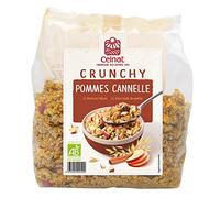 Muesli croccante di mele e cannella bio 500 g (Cannella - Mela)