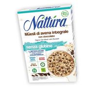 Muesli di Avena Bio con Cioccolato Senza Glutine - Nattura 300 g
