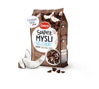 Müsli Emco Super müsli senza zuccheri aggiunti cioccolato e cocco 500g