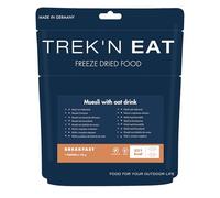 Muesli Trek'n Eat con Latte d'Avena - Colazione Vegana per le Attività all'Aperto | Nutriente e Delizioso, Conservazione 5 Anni, Leggero, Pratico, Senza Lattosio - Preparazione Facile e Veloce