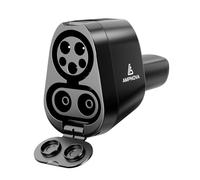 MUETUX - Adattatore 2 in 1 CCS e J1772 a Tesla, MAX [DC 250KW, 400A] [AC 250V, 80A], adatto per Tesla Model Y/3/Cybertruck/X/S, adattatore SuperFast CCS1 a Tesla, per stazioni di ricarica di livello 3