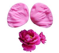 Muffa 3d Peony Petalo Del Fiore in Rilievo Del Silicone Della Torta Del Fondente Che Decora Gli Attrezzi Di Cioccolato Gumpaste Candy Argilla Bakeware