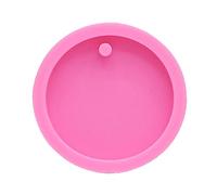 Muffa a resina epossidica di cristallo UV dell'etichetta rotonda del cane ha elencato le muffe UV della resina del silicone del pendente