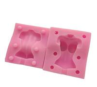 Muffa Del Fondente 1 Pezzo Donna Torso Figura In Silicone Stampo Compleanno Torta Sapone Sesso Stampo Strumento Di Cottura