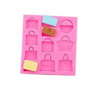 Muffa Del Fondente Collezione Di Borse Styling Cotto Fondente Torta In Silicone Stampo Da Donna Borsa Argilla Stampo Decorativo