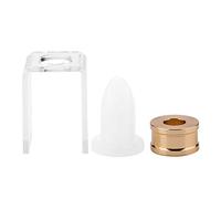 Muffa del rossetto, 12,1 mm Eco-Friendly Durevole Unico Fai da te Facile da usare Muffa del rossetto Silicone fatto in casa Balsamo per le labbra Muffa Kit di attrezzi(#3)