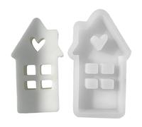 Muffa del silicone della casa del cuore per la fabbricazione dell'argilla della resina della colata di calcestruzzo del silicone del gesso