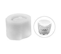 Muffa del vaso del fiore del gufo del silicone che fa il cemento della resina del calcestruzzo dell'argilla manuale stampi per anelli dei mon