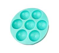 Muffa dell'epossiresina sette chakra rotonda del silicone che fa le maniglie del vassoio della muffa della resina degli strumenti