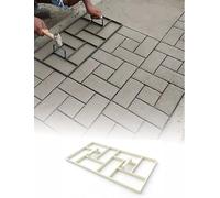 Muffa di pavimentazione in calcestruzzo Riutilizzabile per percorsi Fai-da-Te, Produttore di Pietre Decorative Versatili per spazi Esterni