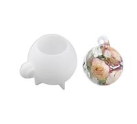 Muffa flessibile del silicone della sfera per l'arte della resina stratificata, strumenti di colata dei monili dell'epossidico con la muffa della sfera della resina di cristallo di