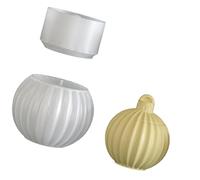 Muffa flessibile del silicone facile del rilascio dei barattoli di stoccaggio per l'artigianato e la decorazione domestica muffa flessibile