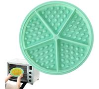Muffa rotonda della torta della cialda del commestibile della muffa del | Stampo per biscotti e cioccolatini, per waffle e dolci, flessibile, riutilizzabile, utilizzabile in forno