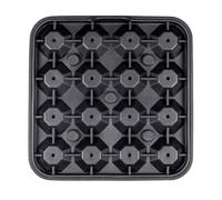 Muffe flessibili dello strumento a forma di vassoio del silicone durevole del creatore per le muffe del ghiaccio del silicone delle bevande