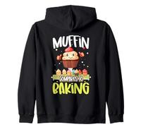 MUFFIN COMPARES TO BAKING Felpa con Cappuccio