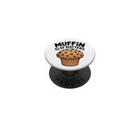 Muffin Else Matters Divertente Cioccolato Muffin Food Pun PopSockets PopGrip Adesivo