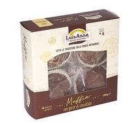 Muffin Senza Glutine con Gocce di Cioccolato - LuisAnna 200 g