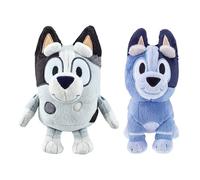 Muffin & Socks - Confezione da 2 morbidi animali di peluche per bambini, dimensioni perfette per le mani piccole, giocattoli da viaggio di peluche, facce ricamate, regalo per bambini dai 3 anni in su
