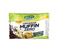 MUFFIN ZERO: muffin proteico low sugar. Senza glutine. Gusto Vaniglia e gocce di cioccolato. Formato da 27g.