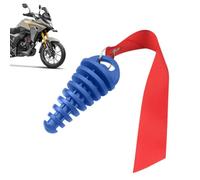 Muffler Exhaust Wash Plug, Remove Before Start Engine Mufflers Streamer