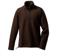 Mufflon - Jonas - Pullover in lana merino 3XL nero/marrone