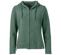 Mufflon - Women's Kalea - Felpa di merino con cappuccio XS olivia