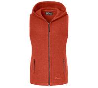 Mufflon - Women's Momo - Gilet in lana merino M rosso