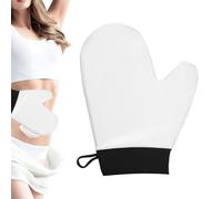 Muffola Applicatore Abbronzatura Guanto in Pelle Sintetica per Lozione