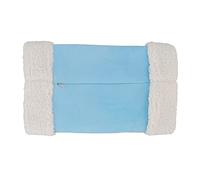 Muffola riscaldata portatile, sacchetto riscaldante elettrico ricaricabile con riscaldamento USB, caldo in peluche spesso da 10 W e 5 V per l’uso invernale all’aperto (Azzurro)