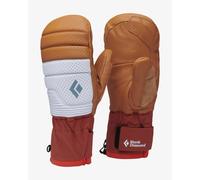 Muffole Black Diamond Progression GORE-TEX marrone chiaro bianco rosso donna - M