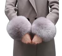 Muffole in pelle - Grigio