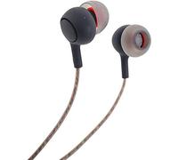 Mufree Auricolari Stereo Cuffie Stereo Nero In-Ear in Alluminio e Silicone Jack 3.5mm Compatibili con Smartphone, Tablet, PC, Auto, ecc.