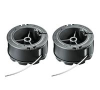 MUFUSHAN 2 bobine e filo di ricambio per decespugliatore, F016800570, compatibile con Bosch UniversalGrassCut 18, Universal GrassCut 18v-26, Universal GrassCut 18v-260