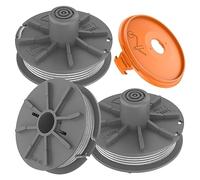 MUFUSHAN 3 Bobine di Ricambio per tagliaerba con Copertura Bobina, Filo per tagliaerba Compatibile con Gardena 5307-20 Art 8846 8847 8848 Art 9805-9809