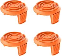 MUFUSHAN Confezione da 4 coperture per tagliaerba compatibili con tutti i tagliaerba Worx con 20 V, Φ1,65 mm/3 m, bobina di filo WG157E.9 / WG163E / WG163E .9 / WG173E.9