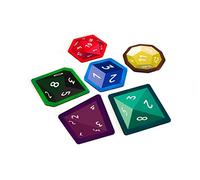 Mug Coasters - Dice - D4, D6, D8, D10, D12, D20-6 pezzi