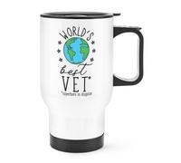 Mug Da Viaggio Per Veterinari Con Manico - Flask Termico Divertente Animale