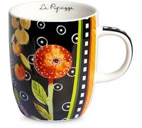 Mug di Egandella Collezione Le Pupazze. Oggetto Realizzato in New Bone chinadi Colore Nero. La referenza è: 214015