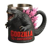 Mug Divertenti - Tazze Colazione, Tazza Con Dinosauro 3D, Boccale Da Birra In Acciaio Inossidabile Con Resina, Tazza Da Caffè Monster Legends, Tazza Da Acqua Fun Monster King(E)