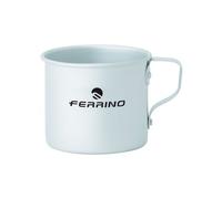 Mug ferrino tazza in alluminio anodizzato con manico grigio