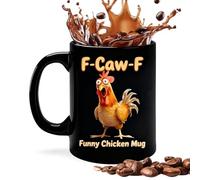 Mug Gallina Divertenti - Tazze in Ceramica per Caffè Caldo | Da Tè Per La Casa - Per Succo Birra Latte Studio Sala Da Pranzo Ufficio Ristorante Hotel Insegnanti Studenti Collezionisti Vacanza
